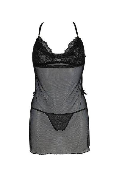 Passion Deliena chemise kolor:black