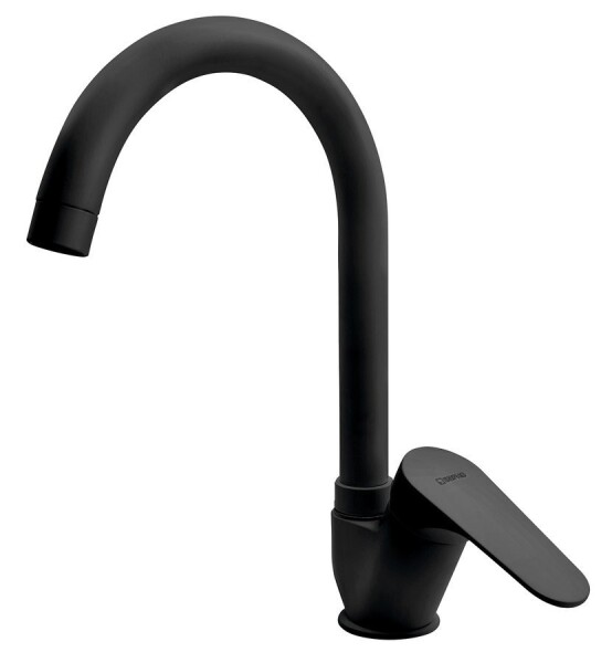 SAPHO SAPHO - CORNELI stojánkova drezová batéria s vysokou hubicou, čierna mat CE60/15