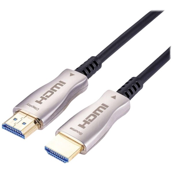 Value HDMI prepojovací kábel Zástrčka HDMI-A, Zástrčka HDMI-A 20.00 m čierna 14.99.3480 4K UHD HDMI kábel; 14993480