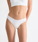 Dámske tangá ZERO Feel 2.0 Drobné tangá - WHITE - biela 00GZ - SLOGGI WHITE L