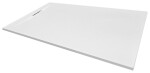 Sprchová vanička obdĺžniková SAT Fusion 160x80 cm liaty mramor Blanco SATFU16080BL SATFU16080BL