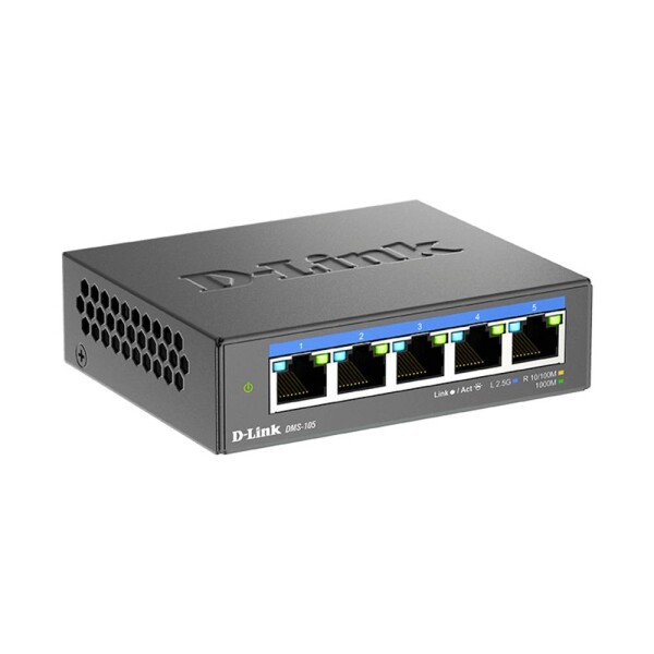 D-Link DMS-105/E ethernetový switch 5 portů; DMS-105/E