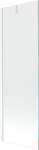 MEXEN/S - Next vaňová zástena FIX 60x150, transparent, biela 895-060-000-00-00-20