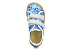 Jonap Moon modrý futbal barefoot topánky 24 EUR