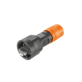 Weidmüller IE-PS-V01P-RJ45-TH dátový zástrčkový konektor pre senzory - aktory, 1012470000, 10 ks; 1012470000