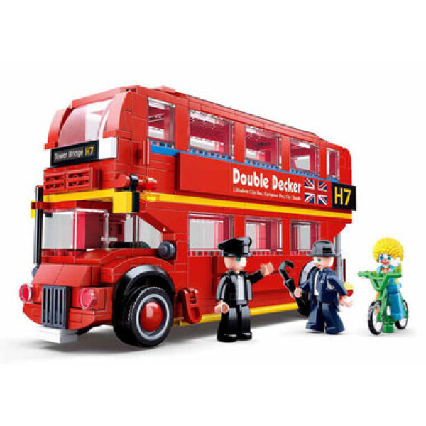 Sluban ModelBricks M38-B0708 Double Decker autobus