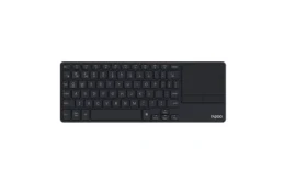Rapoo E2810M multi-mode čierna / bezdrôtvá klávesnica / 2.4GHz / BT 4.0 5.0 / ultra-tenká / 2x AAA batérie (6940056131324)