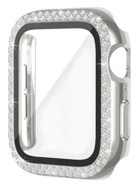 Worryfree Bling Bumper strieborná / Puzdro pre Apple Watch / 41 mm (SD18CV-SLV-41)