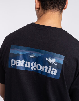 Patagonia M's Boardshort Logo Pocket Responsibili-Tee® Ink Black XL