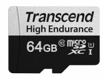 Transcend 350V 64GB / Micro SDHC / Pamäťová karta / Class 10 / R: 95MBps / W: 45MBps (TS64GUSD350V)