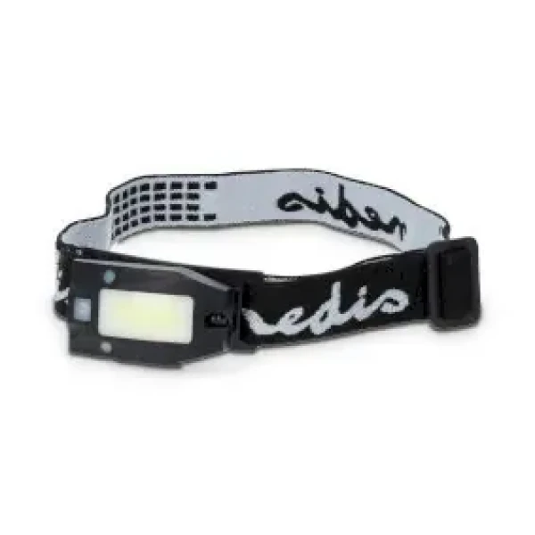 Nedis LED svetlomet / Napájanie z batérie / Napájanie z USB / 3.7 V DC / Vrátane batérií / Dobíjacie / 180 lm (LHLR05WBK)