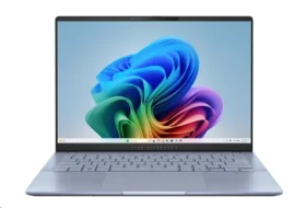 Asus Vivobook S14 modrá / 14" WUXGA / Intel Core Ultra 7 256V 2.2GHz / 16GB / 1TB SSD / Intel Arc 140V / W11P (S5406SA-OLED106X)