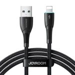 Joyroom SA32-AL3 Nabíjací kábel USB-A (M) - Lightning (M) 3A 1.0m čierna (SA32-AL3 1m Bl)
