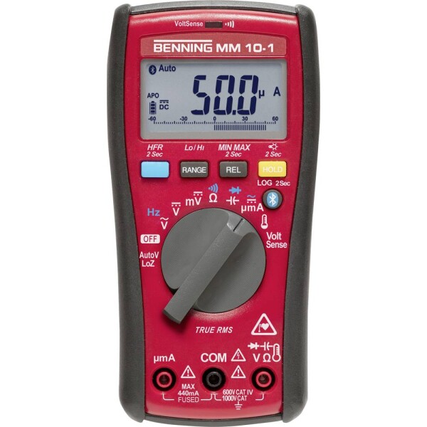 Benning MM 10-1 ručný multimeter, 044687, datalogger, displej (counts) 6000; 044687