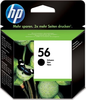 HP Ink No.56 Black (C6656AE#ABE) VE 1 x 19ml DJ 450, 5550, 2100, 2200