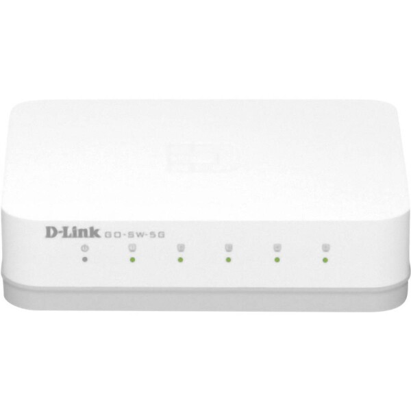 D-Link GO-SW-5G sieťový switch 5 portů 1 GBit/s; GO-SW-5G/E