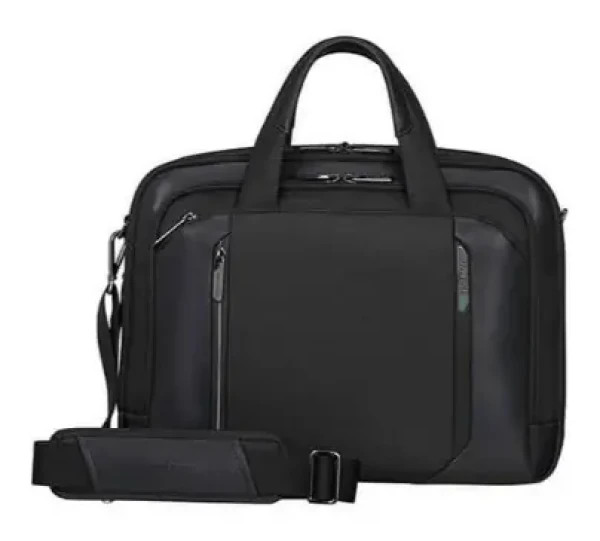 Samsonite SPECTROLITE 4.0 Briefcase 15.6" EXP čierna / Taška na notebook / recyklovaný PET / vodeodolná (158113-1041)
