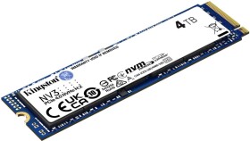 Kingston Kingston SSD 4TB NV3 M.2 2280 PCIe 4.0 NVMe SSD