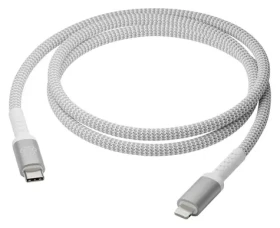 Dbramante1928 re-charge Pre BRD biela / Nabíjací kábel / USB-C - Lightning / 1,2 m (CB12CLGR7117)