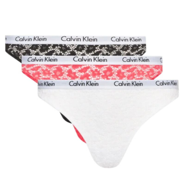 Calvin Klein 3-pack W 000QD3926E dámske spodné prádlo S
