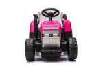 Mamido Mamido Detský elektrický traktor s vlečkou Farm 24V 2x45W EVA kolesá ružový