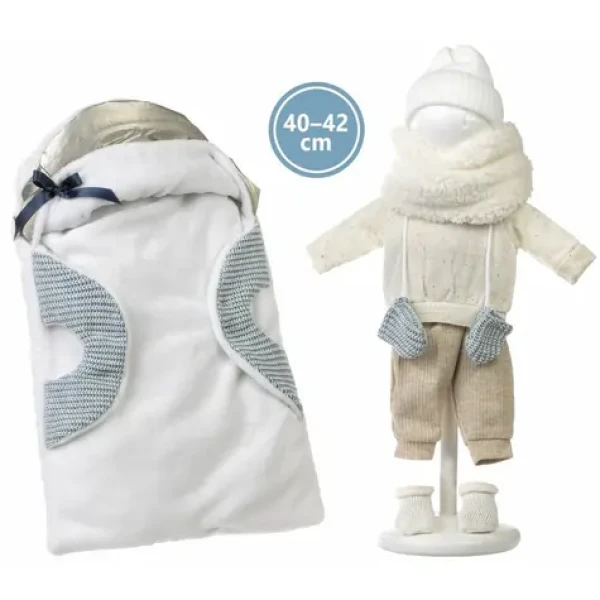 Llorens M740-03 oblečok pre bábiku bábätko NEW BORN veľkosti 40-42 cm