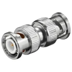 PremiumCord Redukcia BNC male-male / Koaxiálna spojka / 75 Ohm / pozlátený stred (4040849113390)