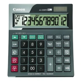 Canon AS-220RTS sivá / Kalkulačka / 12miestna / Stolová (4898B001)