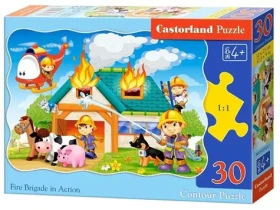 Castorland Hasiči v akcii /30 dielikov/ od 4 rokov