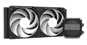ALPHA2 V2 A24 čierna / Vodný chladič CPU / AIO / 240 mm / 2x 120 mm (ALPHA2 V2 A24 Black)