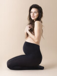 Tehotenské pančuchové nohavice Fiore 5002 Juno Mama 50 deň 3-4 černá