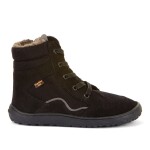 Detské zimné barefoot topánky TEX WOOL GROW Black, Froddo, G3160234-4, čierna - 32