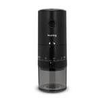 Huslog HUS1063 čierny / Mlynček na kávu / akumulátorový / keramické mlecie kamene / USB-C nabíjanie (OWN000141)