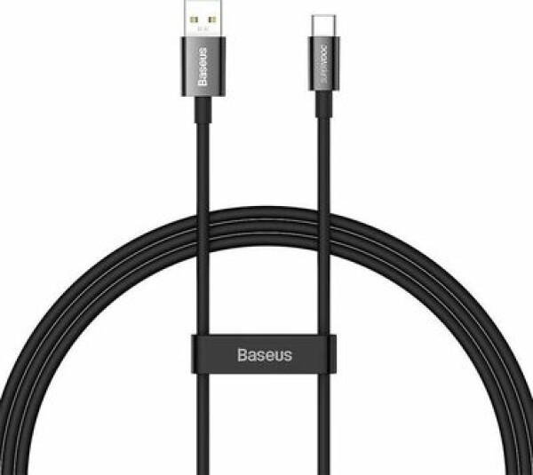 Baseus CAYS000901 Kábel USB-A (M) - USB-C (M) 1 m čierna / 65W (CAYS000901)