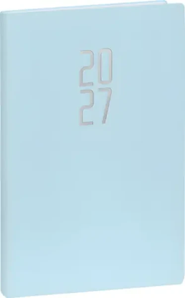 NOTIQUE Ponza 2027 svetlo modrý / Týždenný diár / 15 × 21 cm