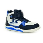 Beppi Casual boot white/navy celoročné členkové barefoot topánky 28 EUR