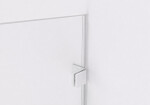 CERANO - Sprchová zástena Walk-in Orbis Ľ/P - 8 mm - biela matná, transparentné sklo - 90x200 CER-682384