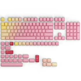 Glorious vymeniteľné klávesy GPBT Forge (ANSI US) - Pink Grapefruit / PBT / 143 ks / ANSI US layout / Cherry MX(+) (GLO-KC-GPBT-PG-FORGE)