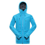 Pánská bunda membránou ptx ALPINE PRO CORT neon atomic blue