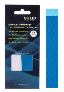 Gelid TP-GP04-RA / Teplovodivá podložka / 120 x 20 x 0,5 mm / sivá (TP-GP04-R-A)
