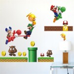 Veselá Stena Samolepka Super Mario Veľkosť: 72 x 60 cm
