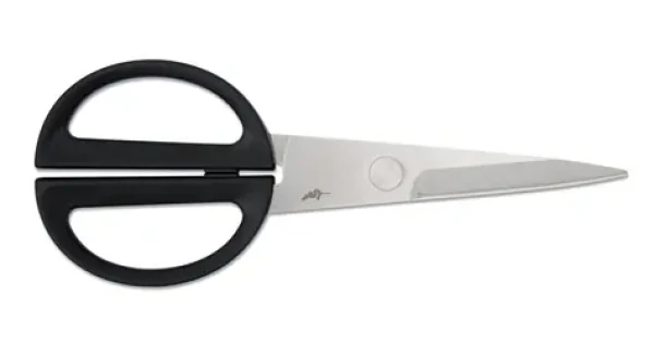KAI Michel Bras BK-0202 čierna / Kuchynské nožnice / rozoberateľné / nerezová oceľ / 20 cm (BK-0202)