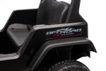 Mamido Mamido Elektrické autíčko Speed Offroad čierne | 4x45W | EVA kolesá | 12V 7Ah | EKO koža