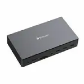 Verbatim CDS-17 USB-C Pro Docking station / 17 portov / USB-A / USB-C / HDMI / DP / Audio / SD+microSD / RJ45 (32172)