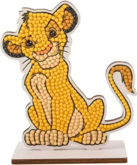 CRYSTAL ART Diamantové maľovanie Leví kráľ: Simba