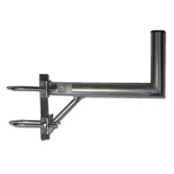 OEM Stožiarový držiak 50 cm 2x vinkel / Držiak antény / Galvanický zinok / Priemer 42 mm / Rozstup 100 mm (PK50S422VV100)
