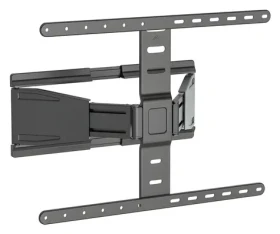 Equip 43"-90" čierna / Nástenný držiak TV / naklápací a výklopný / VESA 600x400 / nosnosť 50 kg (650344)