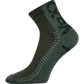 VOXX Revolt khaki ponožky 3 páry 47-50 102258