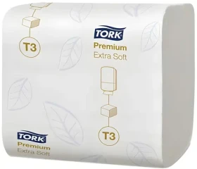 Tork Advanced T3 / Toaletný papier skladaný / 2 vrstvy (114277)