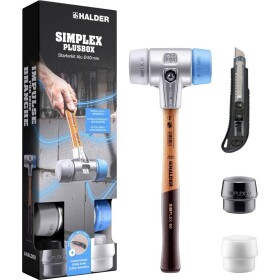Halder SIMPLEX-Plusbox Starterkit Alu 3113s004 palička mäkké, stredne tvrdé 1430 g 155 mm; 3113s004